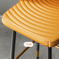 Tabouret de bar en cuir en cuir PU de style moderne avec des jambes en métal