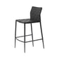 Modern Faux Leather Counter Stool Square Low Back Bar Stool for Indoor Clearhalo 'Bar Furniture' 'Bar Stools' 'bar_stools' 'furn' 'furn_bar_stools' 'Furniture' 'Kitchen & Dining Furniture' 6869881