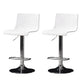 Industrial Style Liftable Bar Stool Plastic Counter Bar Stool with Metal Legs White 2 Piece Set Clearhalo 'Bar Furniture' 'Bar Stools' 'bar_stools' 'furn' 'furn_bar_stools' 'Furniture' 'Kitchen & Dining Furniture' 6869938