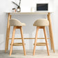 Low Back Dining Stool Beech Armless Bar Stool with Wood Base Clearhalo 'Bar Furniture' 'Bar Stools' 'bar_stools' 'furn' 'furn_bar_stools' 'Furniture' 'Kitchen & Dining Furniture' 6870126