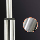 Glam Style Liftable Bar Stool Round Seat Counter Bar Stool with Metal Legs