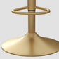Glam Low Back Dining Stools Adjustable Height Bar Stools with Footrest Clearhalo 'Bar Furniture' 'Bar Stools' 'bar_stools' 'furn' 'furn_bar_stools' 'Furniture' 'Kitchen & Dining Furniture' 6870232