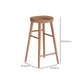 Brown Counter Height Stools Solid Wood Counter Bar Stool for Restaurant Clearhalo 'Bar Furniture' 'Bar Stools' 'bar_stools' 'furn' 'furn_bar_stools' 'Furniture' 'Kitchen & Dining Furniture' 6870310