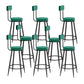 Tabourets de comptoir arrière basse tabouret de comptoir sans arme pour restaurant