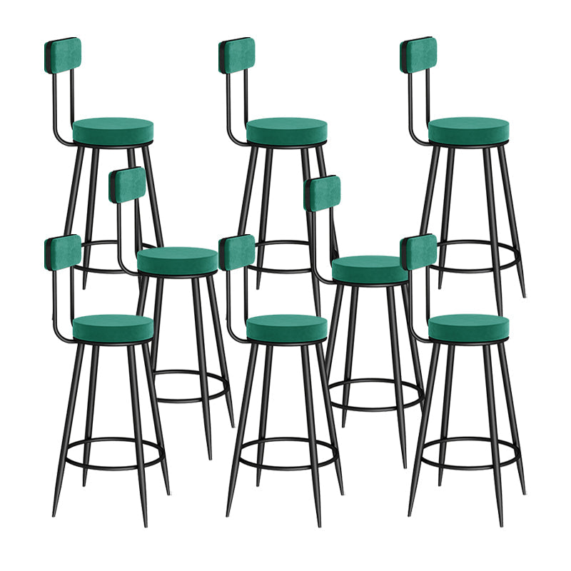 Low Back Counter Height Stools Armless Counter Bar Stool for Restaurant