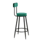 Low Back Counter Height Stools Armless Counter Bar Stool for Restaurant