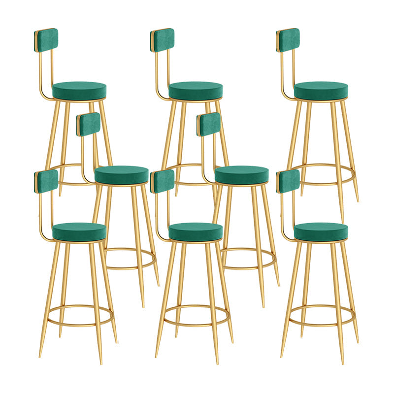 Low Back Counter Height Stools Armless Counter Bar Stool for Restaurant