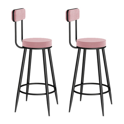 Low Back Counter Height Stools Armless Counter Bar Stool for Restaurant