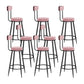 Low Back Counter Height Stools Armless Counter Bar Stool for Restaurant