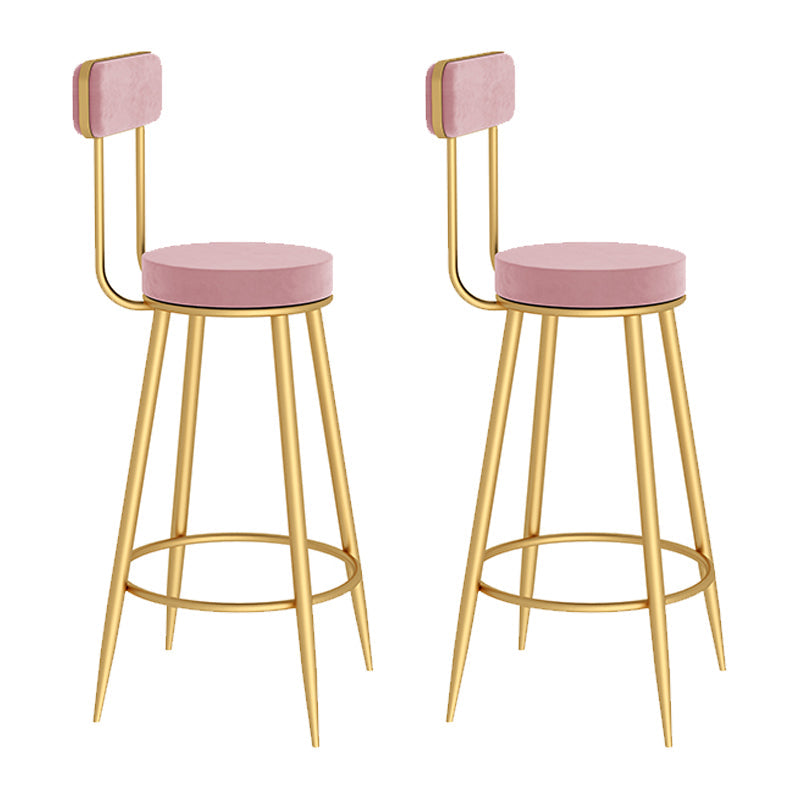 Low Back Counter Height Stools Armless Counter Bar Stool for Restaurant