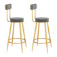 Low Back Counter Height Stools Armless Counter Bar Stool for Restaurant