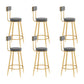 Low Back Counter Height Stools Armless Counter Bar Stool for Restaurant