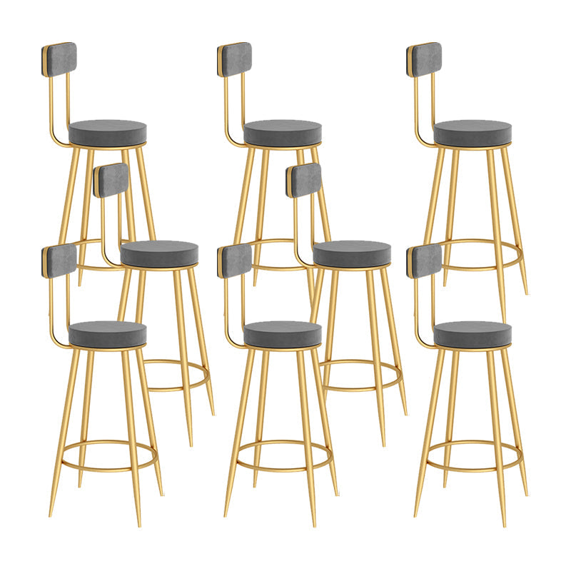 Low Back Counter Height Stools Armless Counter Bar Stool for Restaurant
