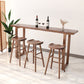 Tabourets de comptoir en bois massif Tabourets de comptoir modernes sans bras