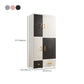 Hinged Wardrobe Cabinet with Legs Plastic Wardrobe Closet for Home