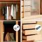 Engineered Wood Wardrobe Armoire with Drawer Modern Wardrobe Closet