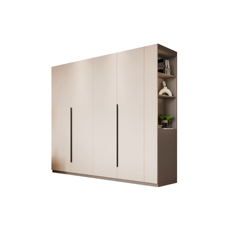 Moderno armadio del guardaroba in legno armatending mobile a porte chiuse morbide