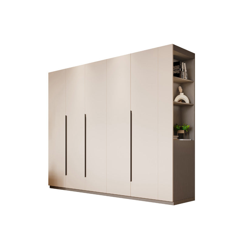 Moderno armadio del guardaroba in legno armatending mobile a porte chiuse morbide