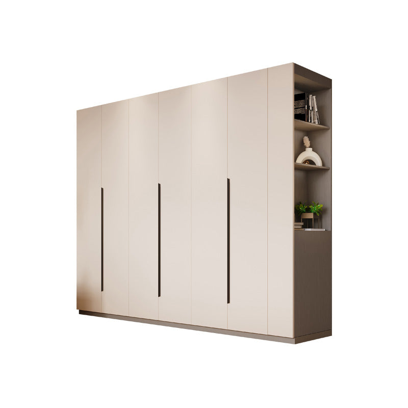 Moderno armadio del guardaroba in legno armatending mobile a porte chiuse morbide