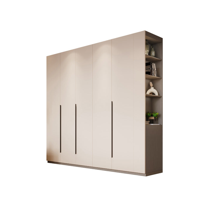 Moderno armadio del guardaroba in legno armatending mobile a porte chiuse morbide