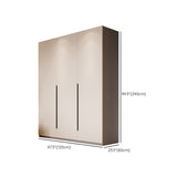 Moderno armadio del guardaroba in legno armatending mobile a porte chiuse morbide