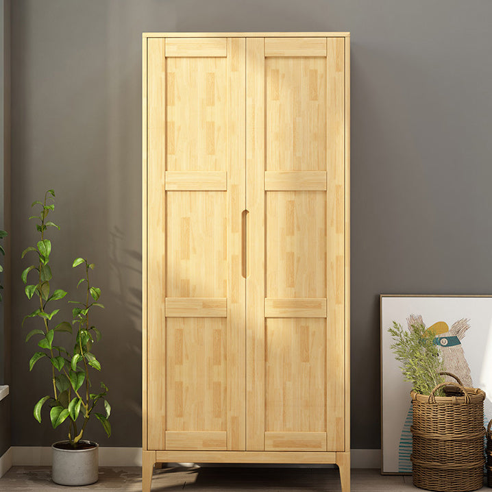 Rubberwood Bedroom Storage Cabinet Traditional Matte Finish Cabinet Clearhalo 'Armoires & Wardrobes' 'armoires_wardrobes' 'Bedroom Furniture' 'furn' 'furn_armoires_wardrobes' 'Furniture' 6870653