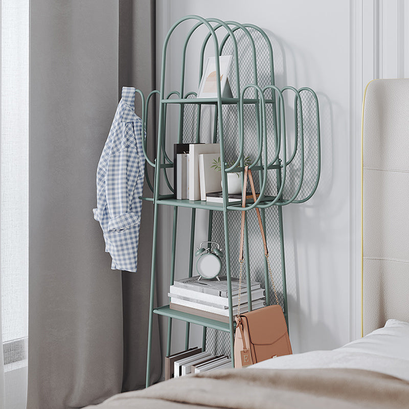 オープンストレージアクセントテーブルナイトスタンドアンティークフィニッシュグラムベッドナイトスタンド