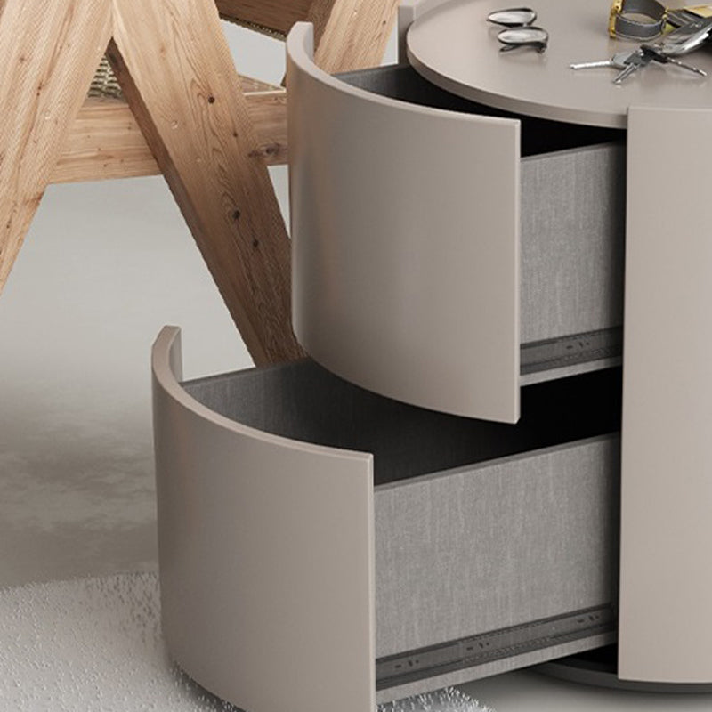 Drawers Storage Accent Table Nightstand Antique Finish Wood Bed Nightstand Clearhalo 'Bedroom Furniture' 'furn' 'furn_night_stand' 'Furniture' 'night_stand' 'Nightstands' 6873036