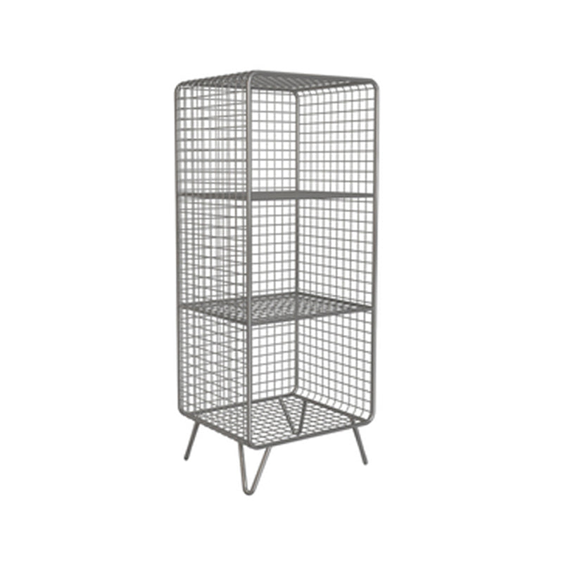 Glamakzent Tisch Nachttisch antikes Finish -Bett Nachttisch mit Regalen