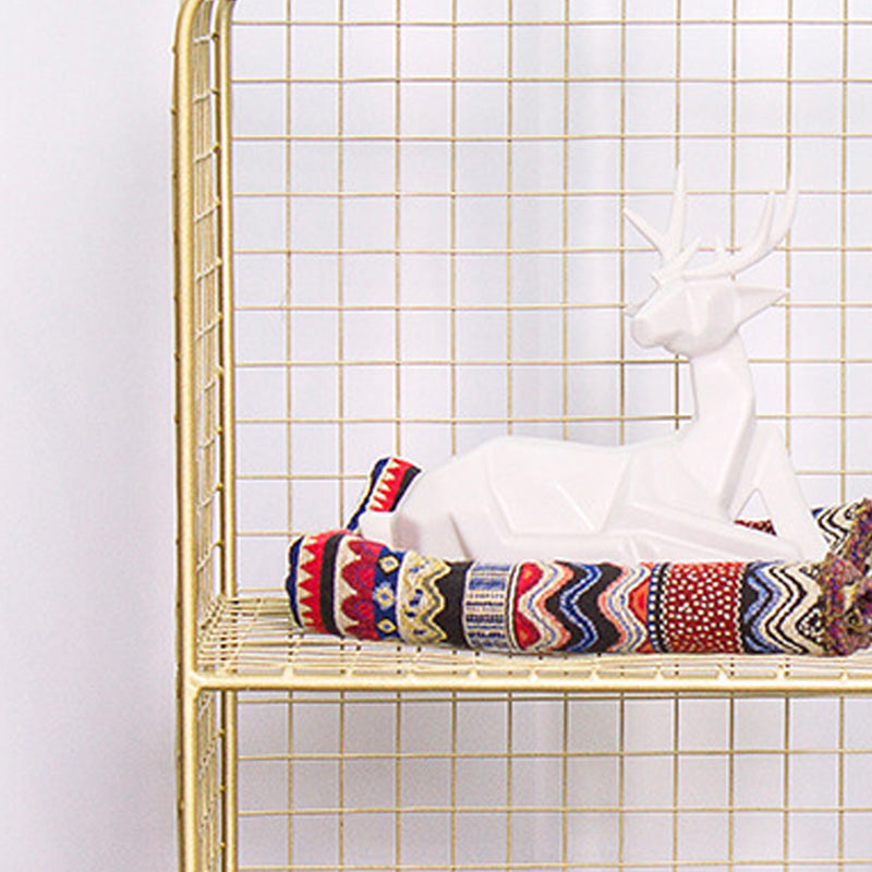 Glamakzent Tisch Nachttisch antikes Finish -Bett Nachttisch mit Regalen