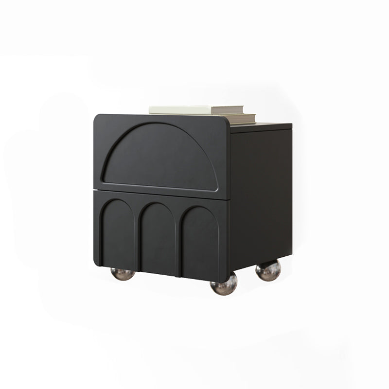 2 laden accenttafel nachtkastje antiek afwerking bed nachtkastje