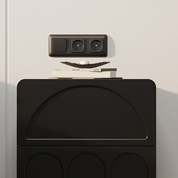 2 laden accenttafel nachtkastje antiek afwerking bed nachtkastje