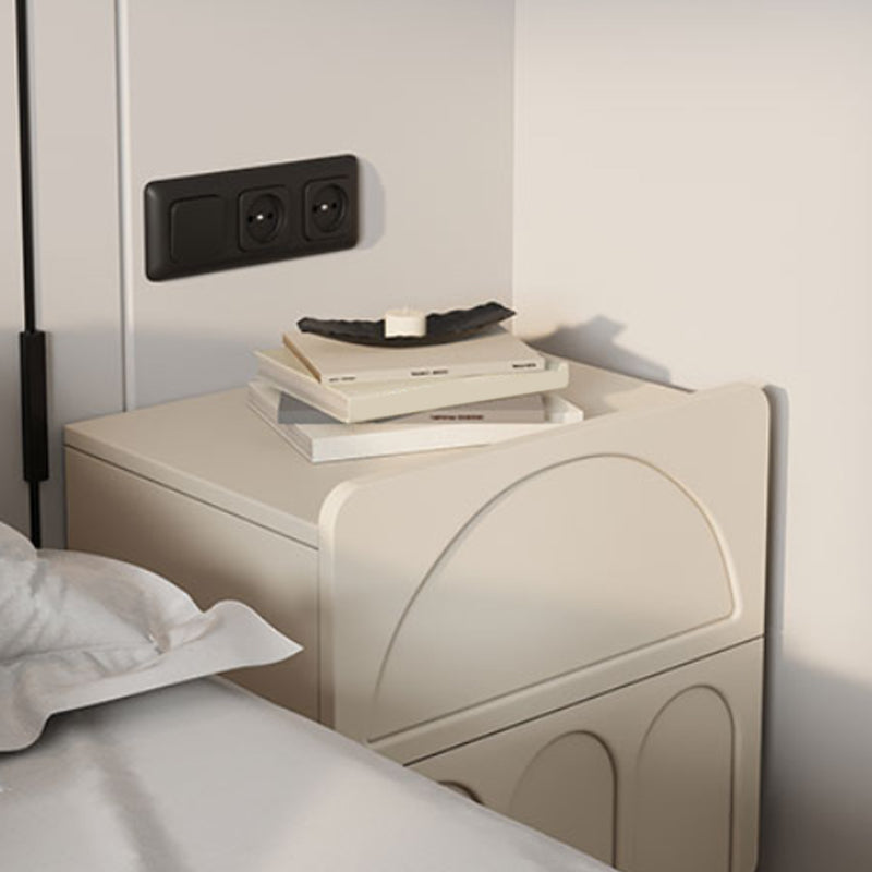 2 laden accenttafel nachtkastje antiek afwerking bed nachtkastje