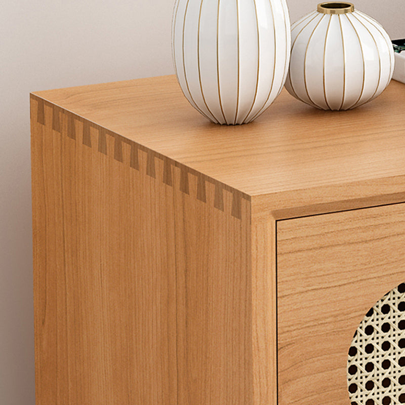 コンテンポラリーウッドベッドサイドキャビネットアンティークフィニッシュベッドナイトスタンド