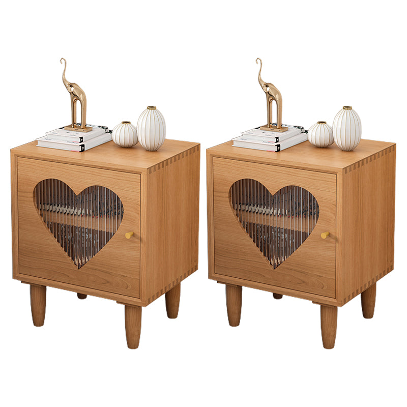 コンテンポラリーウッドベッドサイドキャビネットアンティークフィニッシュベッドナイトスタンド