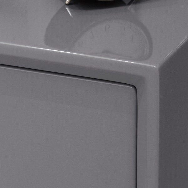 Glamakzent Tisch Nachttisch Schubladen Aufbewahrungsbett Nachttisch mit Beinen