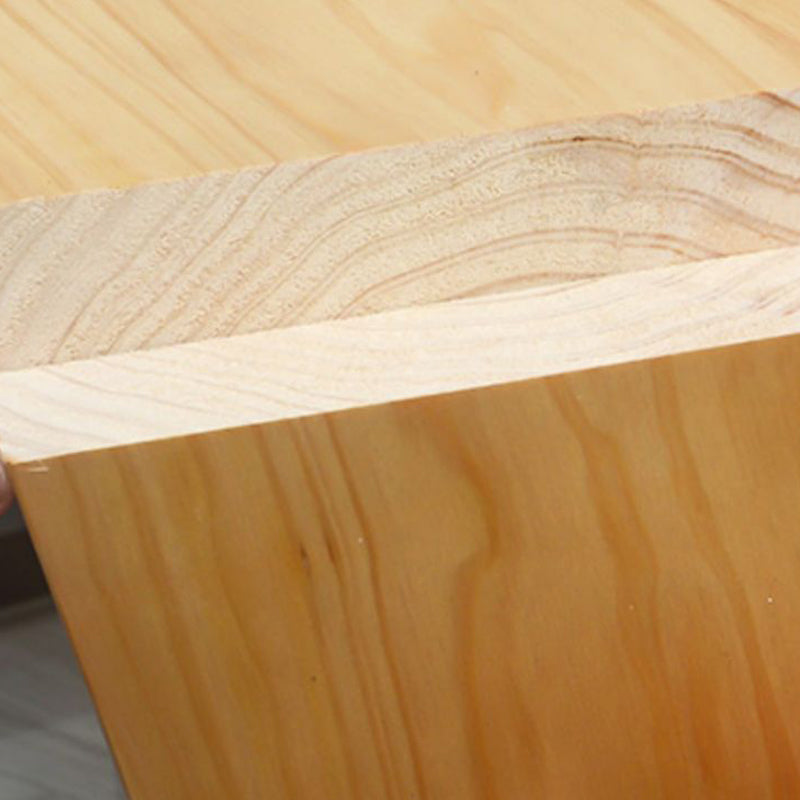 Vast hout rechthoekig schrijfbureau 29.53-inch hoge bureau met slee