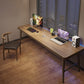 Modern Office Desk Solid Wood Rectangle Writing Desk met H-Base, 29,53 "Tall
