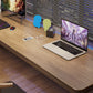 Modern Office Desk Solid Wood Rectangle Writing Desk met H-Base, 29,53 "Tall