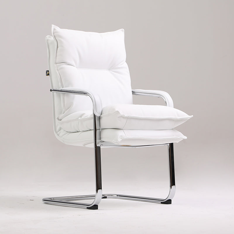 Vaste wapenstoel Modern geen pijnlijk lederen bureaustoel