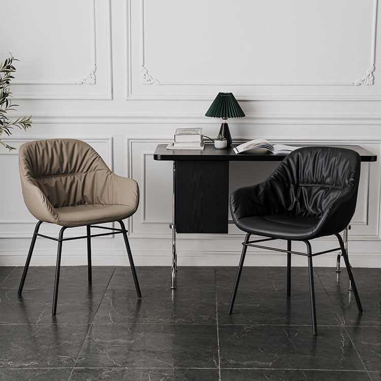 Contemporary No Arm Desk Chair Legs Included Conference Chair for Office Clearhalo 'furn' 'furn_office_chair' 'Furniture' 'Office Chairs' 'Office Furniture' 'office_chair' 6876046