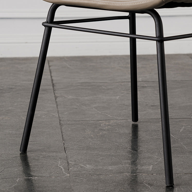 Contemporary No Arm Desk Chair Legs Included Conference Chair for Office Clearhalo 'furn' 'furn_office_chair' 'Furniture' 'Office Chairs' 'Office Furniture' 'office_chair' 6876054