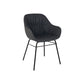 Contemporary No Arm Desk Chair Legs Included Conference Chair for Office Blue 1 Piece Clearhalo 'furn' 'furn_office_chair' 'Furniture' 'Office Chairs' 'Office Furniture' 'office_chair' 6876057