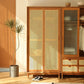 Modern Solid Wood Wardrobe Cabinet 2 Sliding Doors Sliding with Drawer Clearhalo 'Armoires & Wardrobes' 'armoires_wardrobes' 'Bedroom Furniture' 'furn' 'furn_armoires_wardrobes' 'Furniture' 6877473