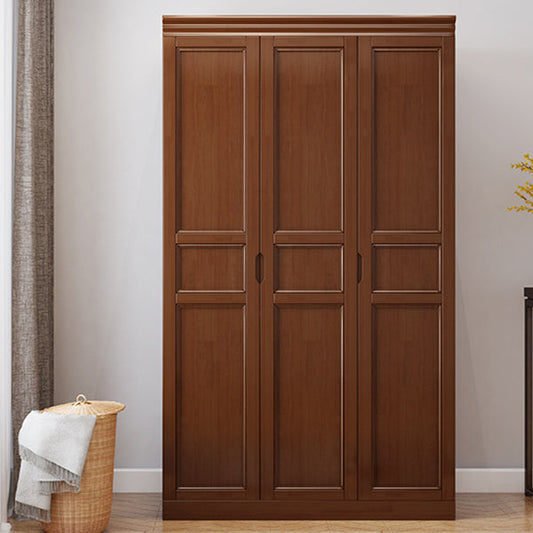 Massivholz traditioneller Schrank mit 1 Schubladen Matt Finish -Lagerschrank