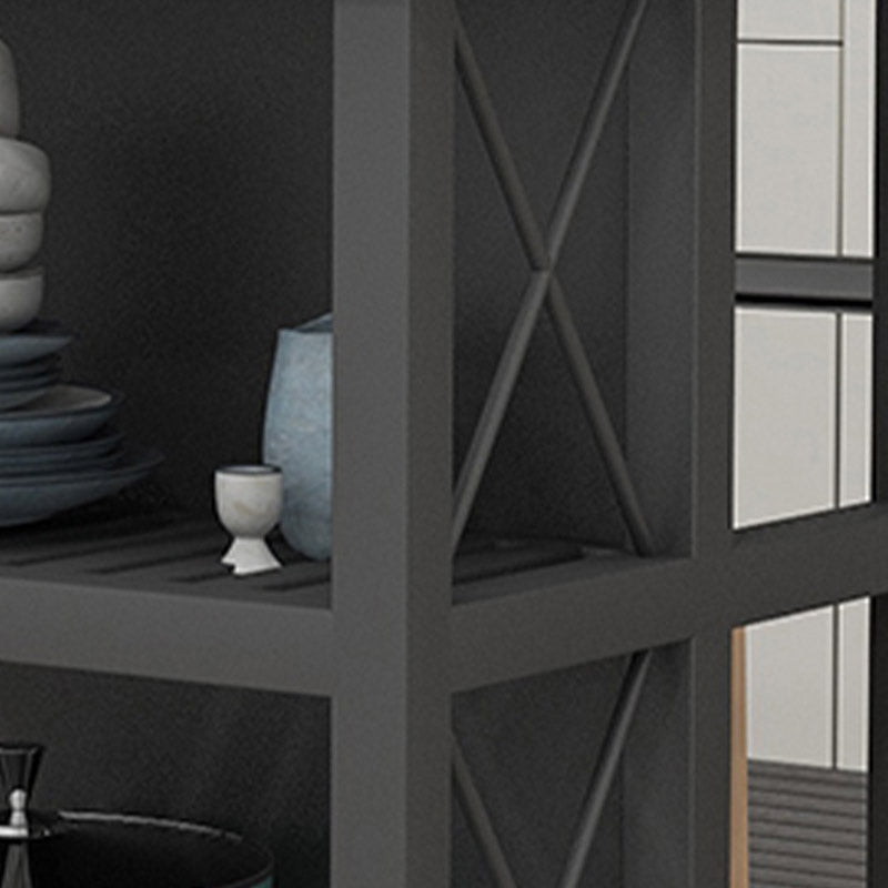 Tavolo da pranzo a base di pranzo moderna moderna per cucina moderna tavola di preparazione di stoccaggio aperto