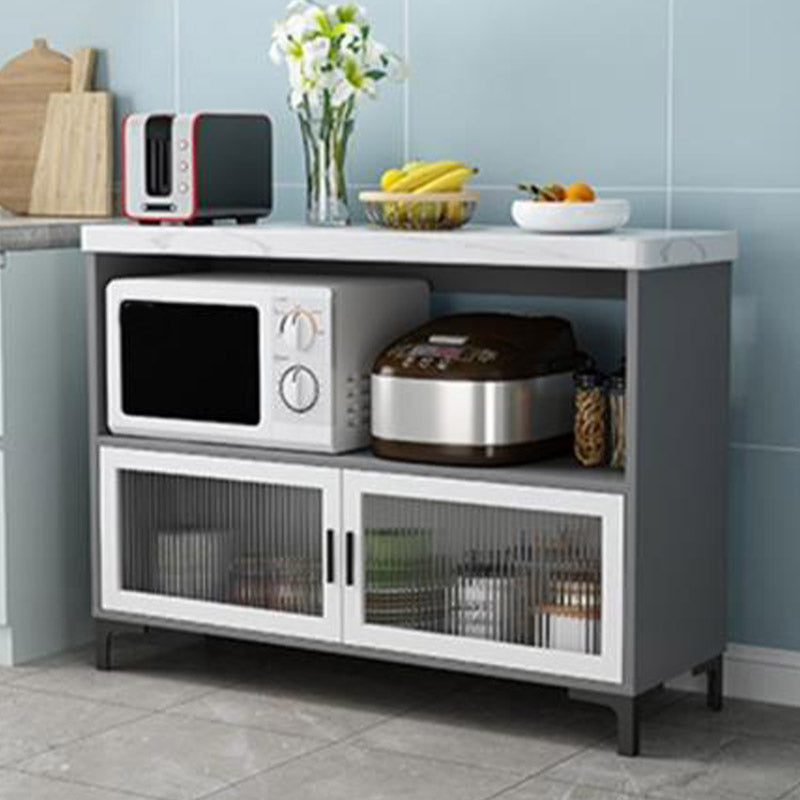 Moderne keukeneiland tafel eetkamer stationaire voorbereidingstafel