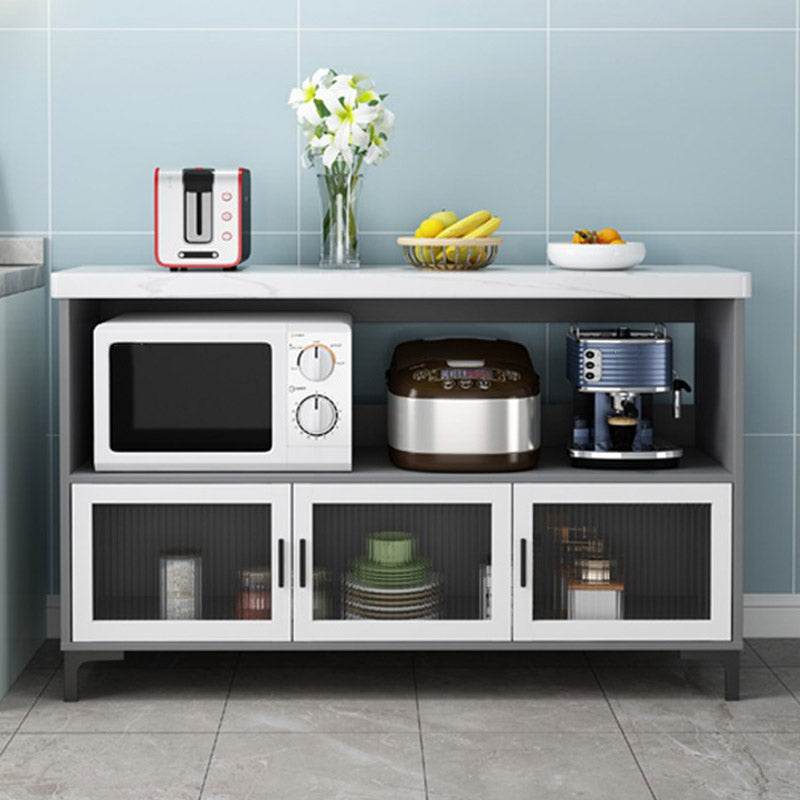 Moderne keukeneiland tafel eetkamer stationaire voorbereidingstafel