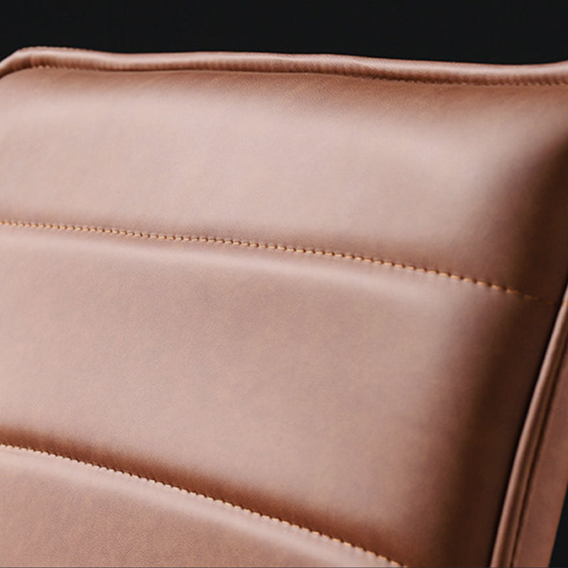 Sedile quadrata in stile moderno sgabello da bar in pelle da bar con gambe metalliche per casa