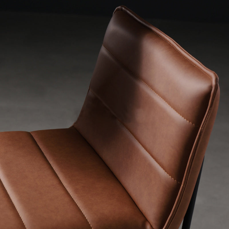 Sedile quadrata in stile moderno sgabello da bar in pelle da bar con gambe metalliche per casa